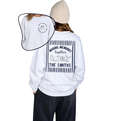Alaska Cruise Making Memories Together Family Sweatshirt Matching, Custom Cruise Trip Family Sweatshirts ET1482