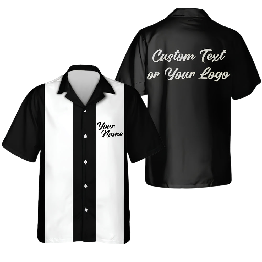 Custom Vintage Bowling Hawaiian Shirt With Logo For Men Women, Custom Bowling Shirts BE0161