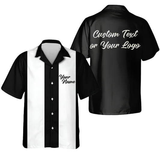 Custom Vintage Bowling Hawaiian Shirt With Logo For Men Women, Custom Bowling Shirts BE0161