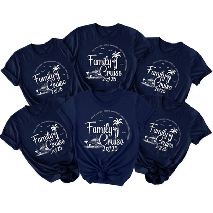 Personalized Family Cruise Matching T Shirt, Custom Cruise Vaation Family Shirts ET1240