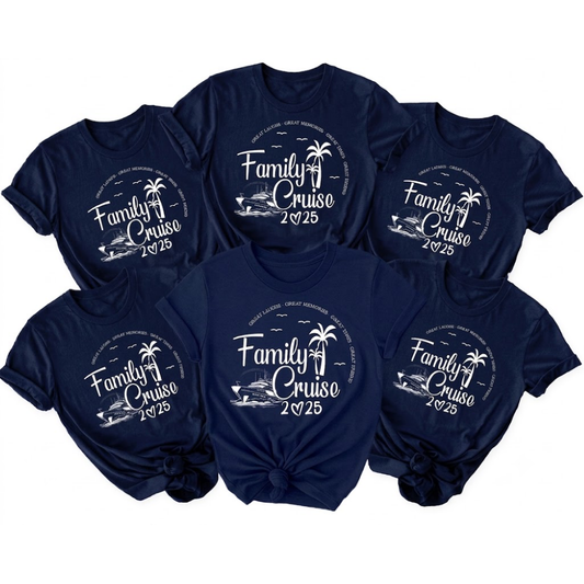 Personalized Family Cruise Matching T Shirt, Custom Cruise Vaation Family Shirts ET1240