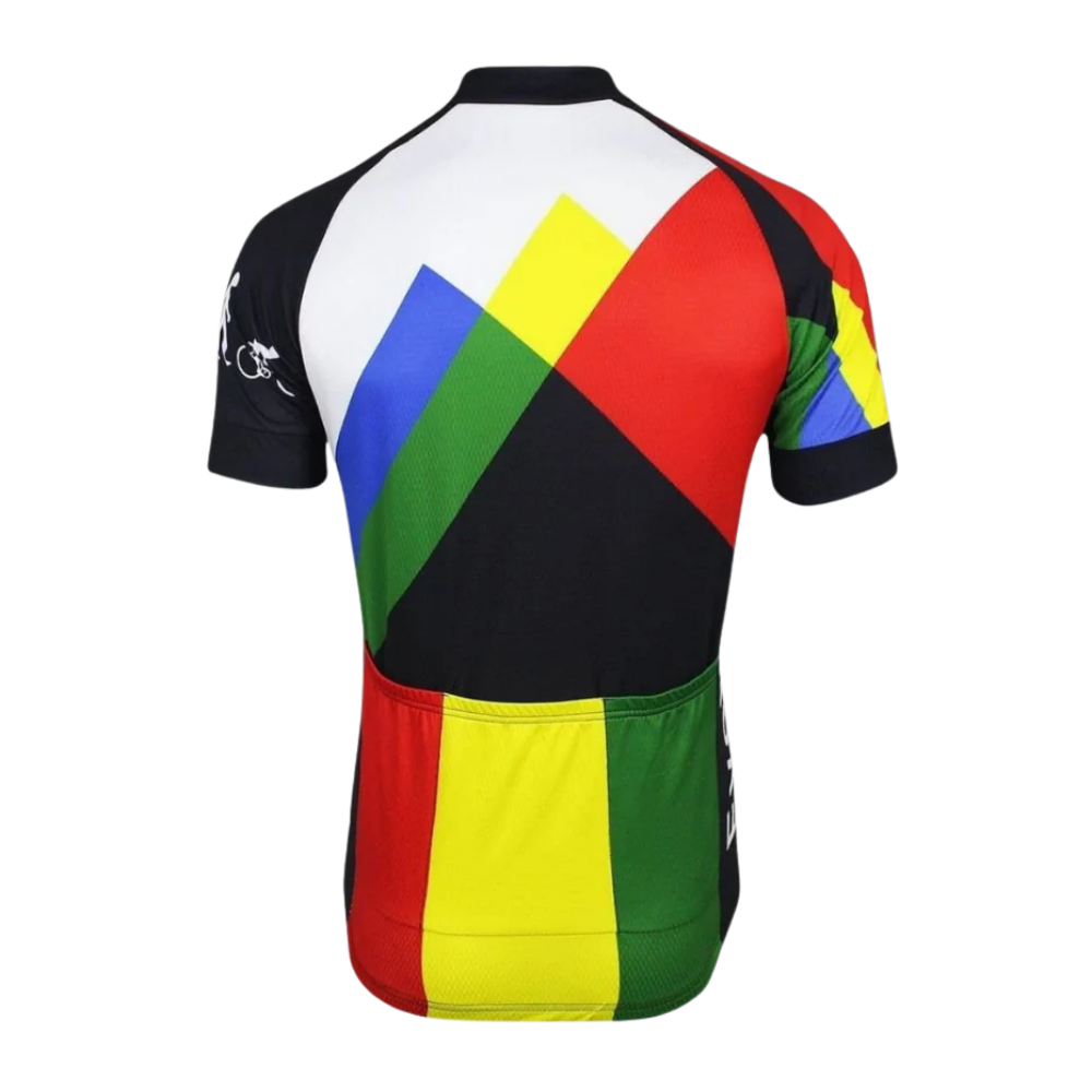 Evolution Of Man Cycling Short Sleeve Jersey For Men, Funny Black Cycling Jersey CG0854