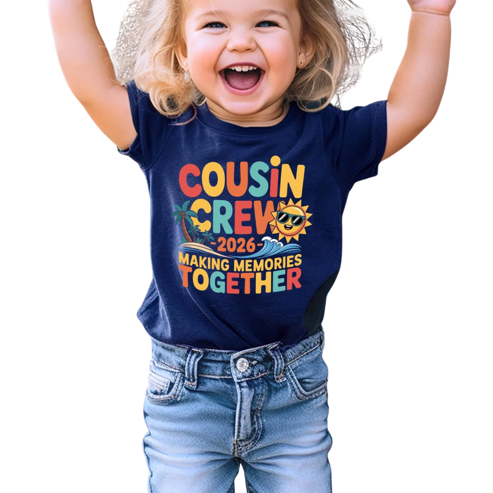 Cousin Crew Making Memories Together Matching T Shirt, Custom Year Cousin Trip Shirts ET1254