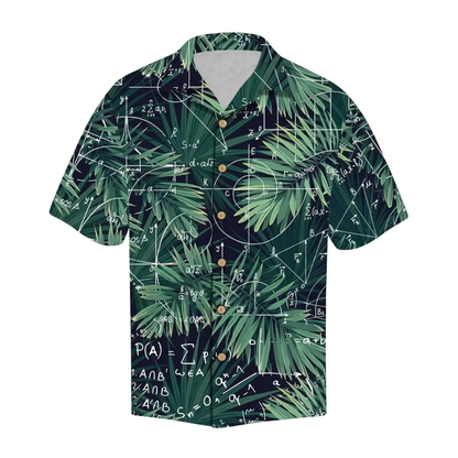 Math Tropical Hawaiian Shirt Men And Women, Hawaiian Shirt For Math Teacher HE0757