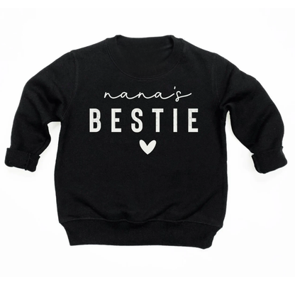 Matching Nana And Nana's Bestie Sweatshirt, Grandmother And Granddaughter Sweatshirts ET1432