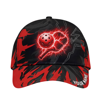 Custom Pickleball Blue Thunder Baseball Cap, Custom Pickleball Cap Hat CP0672