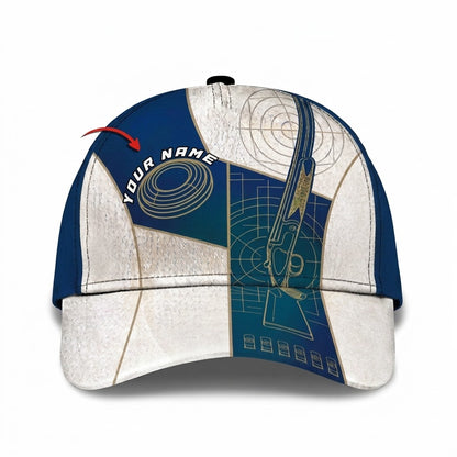 Custom Trap Shooting Clay Baseball 3D Printed Cap, Custom Shooting Lover Cap Hat CP0721