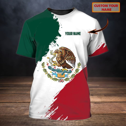 Custom 3D Mexican Shirt For Adults, Mexico Shirt Short Sleeve, Summer Mexican Shirts For Travel, Women'S Mexican Shirt TO0784