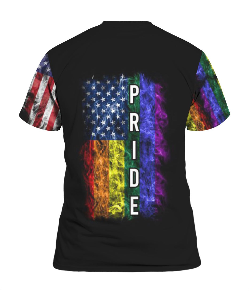 3D All Over Print Pride Lgbtq Shirt For Lesbian Gayer, Love Is Love Rainbow American Flag Support Lgbt 3D Shirt LO0947