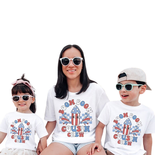 4th Of July Cousin Crew Matching T Shirts For Family, Cousin Crew Matching Shirts For Independence Day ET0614