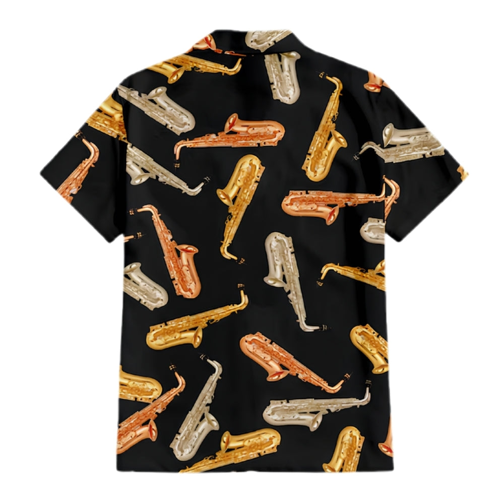 Saxophones Hawaiian Shirt For Men And Women, Saxophonist Hawaiian Shirts HE0325