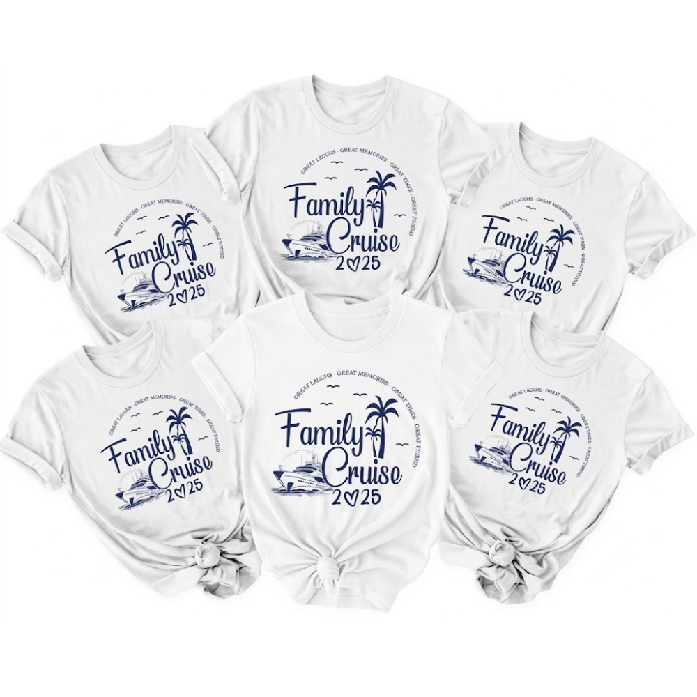Personalized Family Cruise Matching T Shirt, Custom Cruise Vaation Family Shirts ET1240