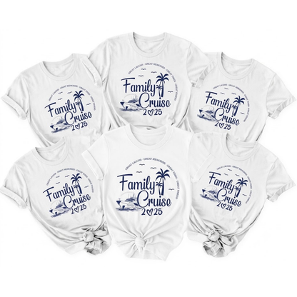 Personalized Family Cruise Matching T Shirt, Custom Cruise Vaation Family Shirts ET1240