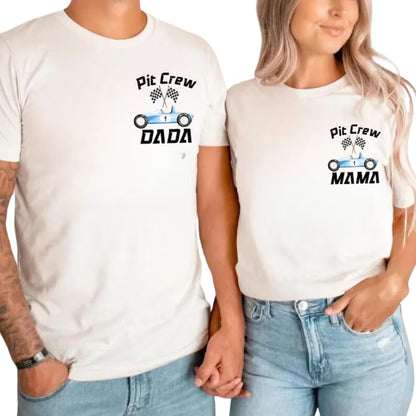 Fast One Pit Crew Custom Matching Family 1st Birthday T Shirts, Custom First Birthday Shirts For Family ET0068