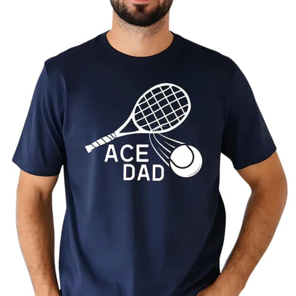 Ace Dad Little Ace Matching Dad And Daughter Tennis T Shirts, Tennis Matching Daddy And Me Shirts ET0929