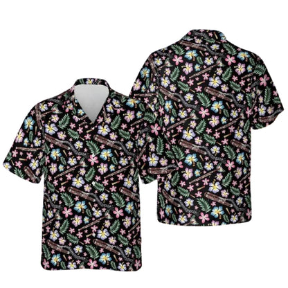 Bassoons Floral Hawaiian Shirt Men Women, Bassoons Lover Hawaiian Shirts HE0329