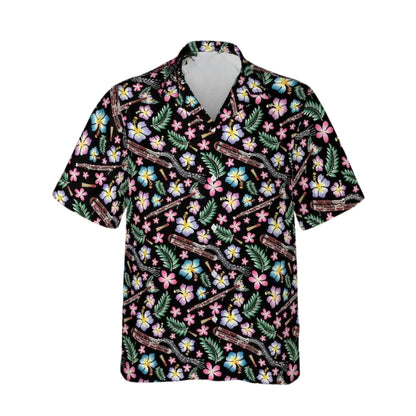 Bassoons Floral Hawaiian Shirt Men Women, Bassoons Lover Hawaiian Shirts HE0329