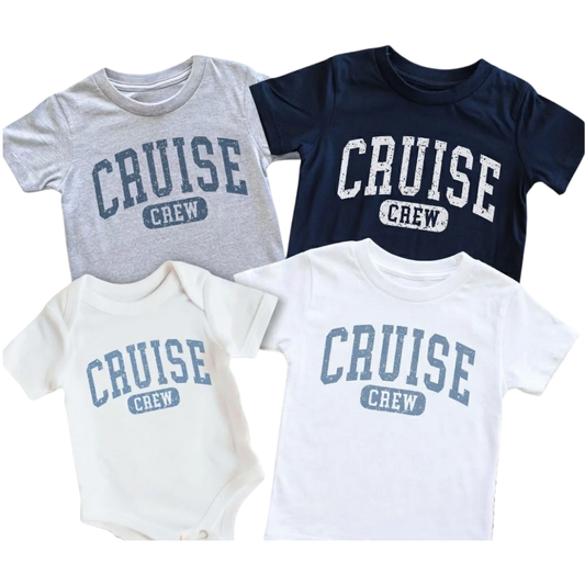 Cruise Crew Personalized Family Matching T Shirt, Custom Family Cruise Trip Shirts ET1266