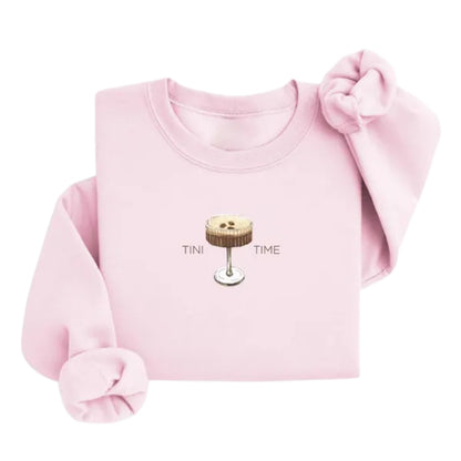 Tini Time Espresso Martini Sweatshirt, Espresso Martini Social Club Sweatshirt 2D0328