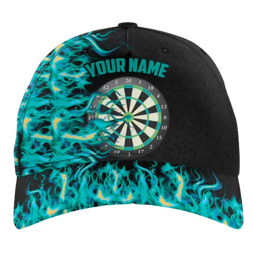 Custom Pink Flame Dart 3D Printed Baseball Cap, Custom Flame Darts Cap Hat CP0431
