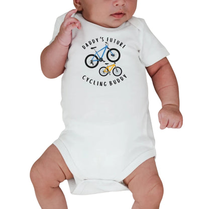 Cycling Daddy Daddy's Future Cycling Buddy Matching Dad Son T Shirts For Father Day, Daddy And Me Cycling Matching Shirts ET0933