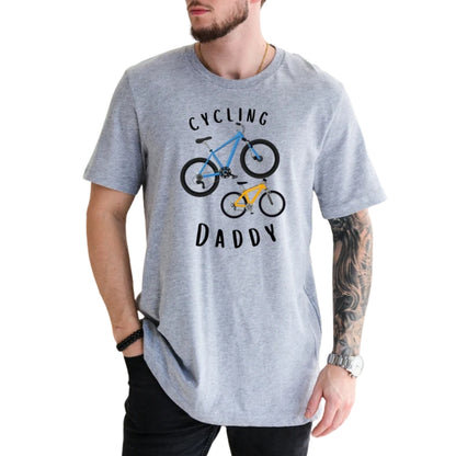 Cycling Daddy Daddy's Future Cycling Buddy Matching Dad Son T Shirts For Father Day, Daddy And Me Cycling Matching Shirts ET0933