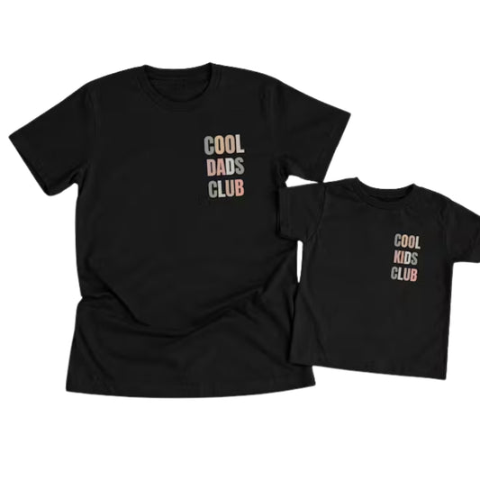 Cool Dads Club Cool Kids Club Matching Father Day T Shirts For Dad Son Daughter, Cool Daddy And Me Matching Shirts ET0934