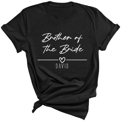 Custom Name Bridesmaid Mother Of The Bride Matching T Shirt, Custom Bridal Shower Party Matching Shirts ET1030