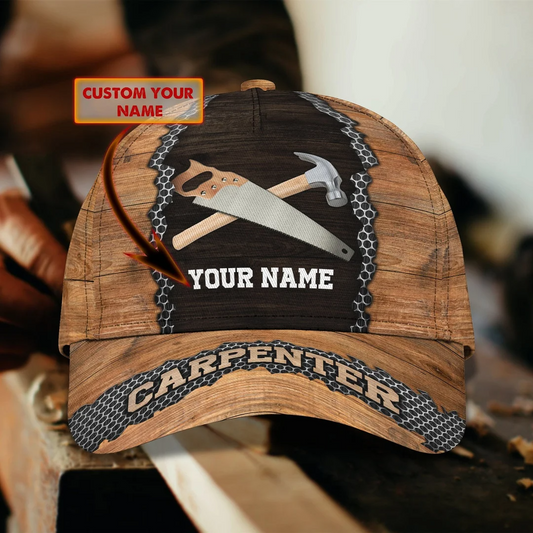 Carpenter Personalized Name Cap CA0421