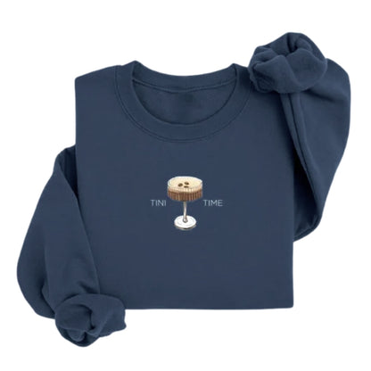 Tini Time Espresso Martini Sweatshirt, Espresso Martini Social Club Sweatshirt 2D0328