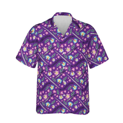 Flute Floral Hawaiian Shirt For Men Women, Flute Player Hawaiian Shirts HE0333