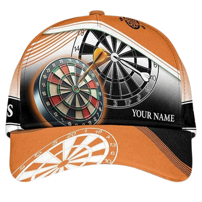 Custom Dartboard 3D Baseball Cap For Dart Players, Custom Darts Caps Hats CP0176
