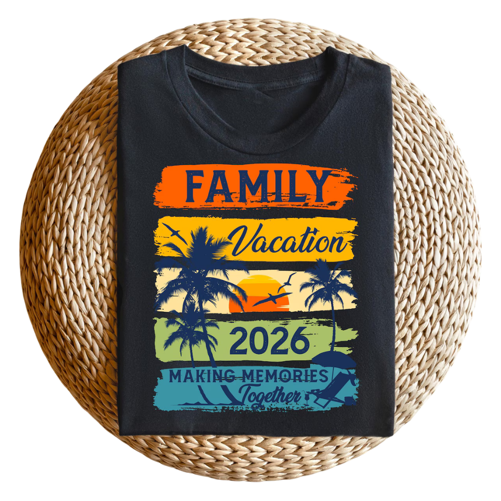 Family Vacation Making Memories Together Matching T Shirt, Custom Family Vacation Shirts ET1241