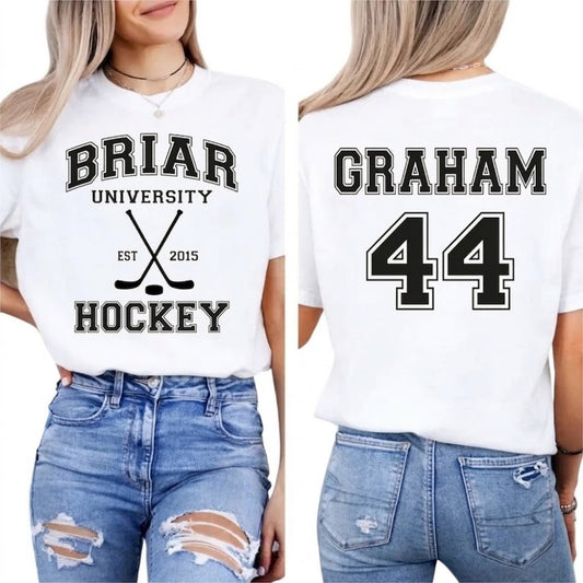 Custom Hockey Family Matching T Shirts, Personalized Hockey Matching Shirts For Family ET0509