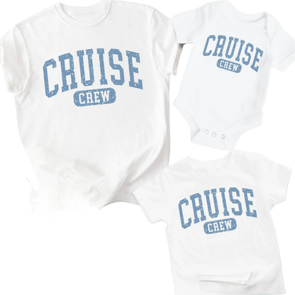 Cruise Crew Personalized Family Matching T Shirt, Custom Family Cruise Trip Shirts ET1266