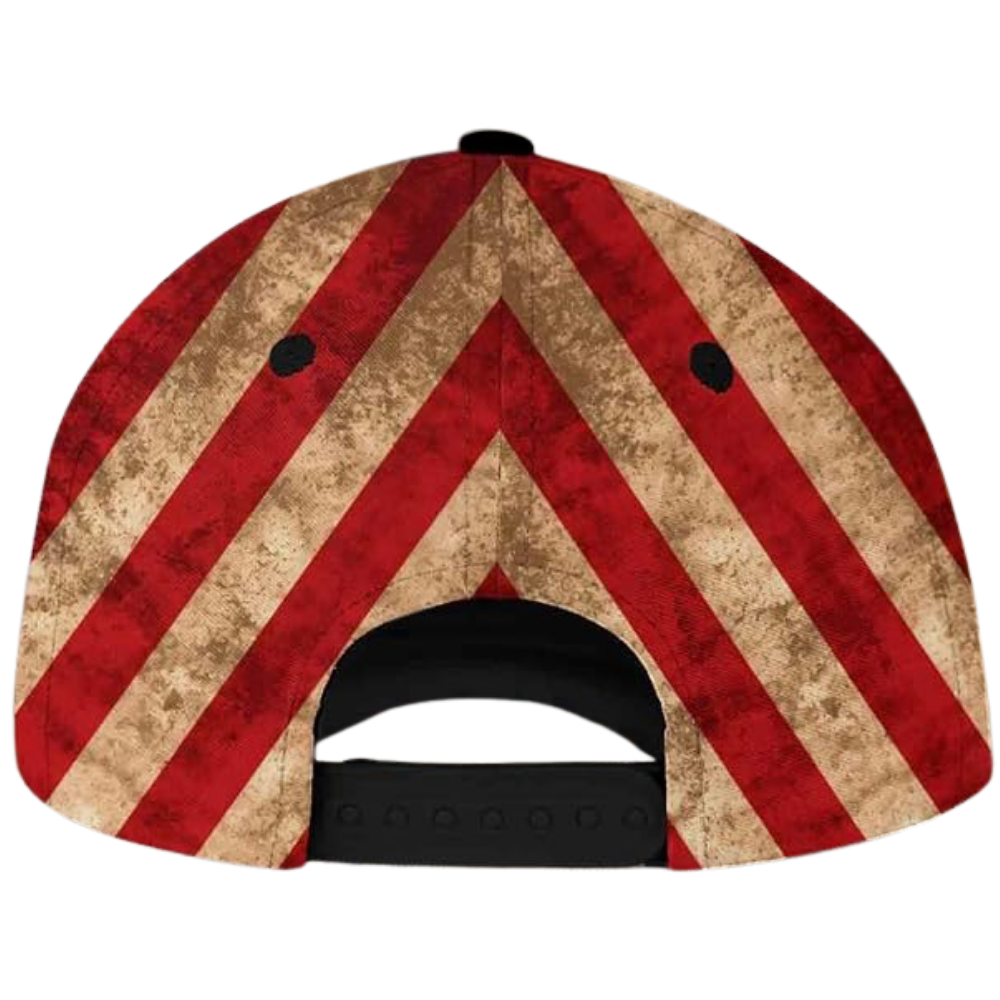 Custom American Flag Hook Fishing 3D Baseball Cap, Custom Fishing Lovers Cap Hats CP0529
