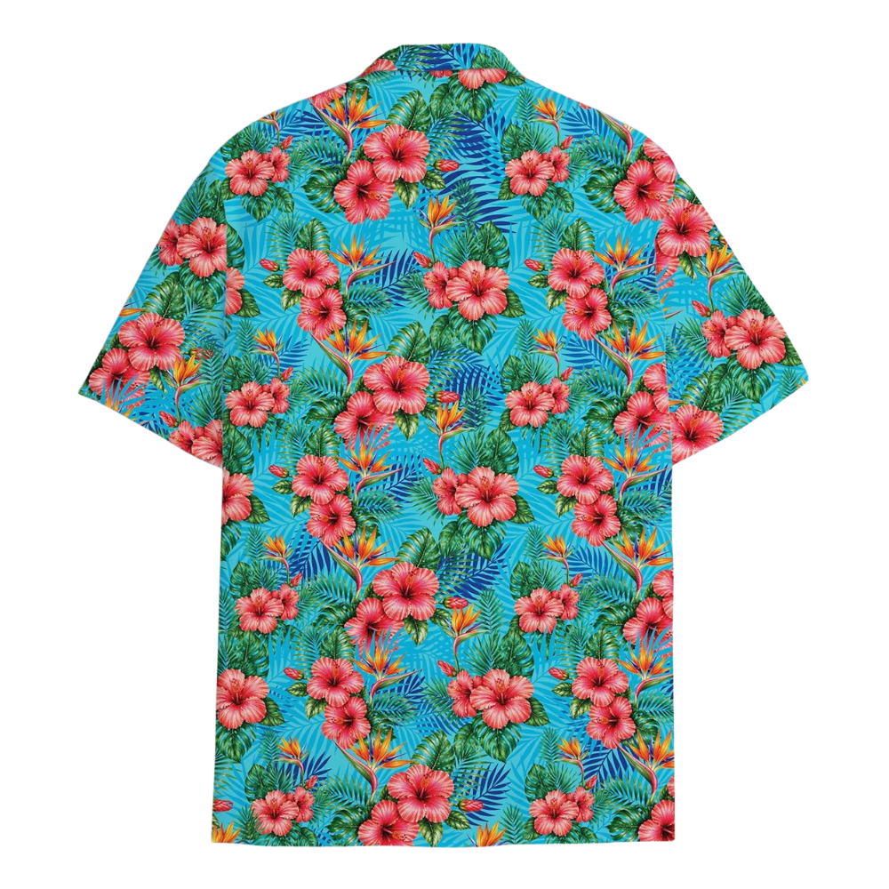 Muscle Tropical Hawaiian Shirt For Men, Muscle Aloha Hawaiian Shirts HE0470