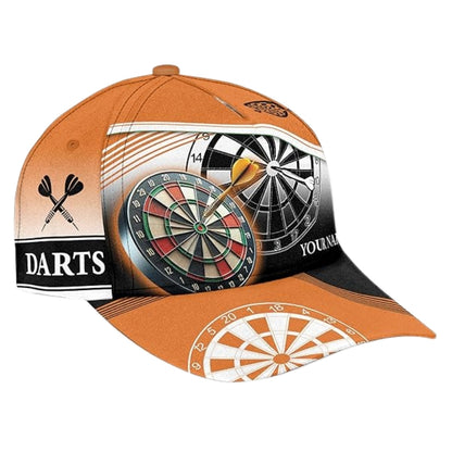 Custom Dartboard 3D Baseball Cap For Dart Players, Custom Darts Caps Hats CP0176