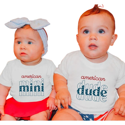 Custom Matching 4th Of July Family T Shirts, Personalized Matching Family Fourth Of July Shirts ET0623
