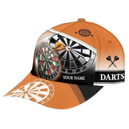 Custom Dartboard 3D Baseball Cap For Dart Players, Custom Darts Caps Hats CP0176
