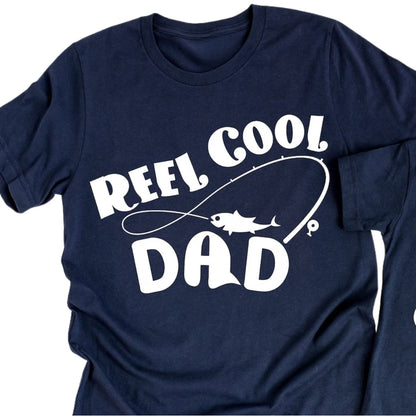 Reel Cool Dad Dad's Cutest Catch Father And Son Matching T Shirt, Daddy And Baby Fishing Shirts ET0938