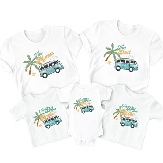 The Big One Matching First Birthday Custom T Shirts For Family, Personalized 1st Birthday Family Shirts ET0353