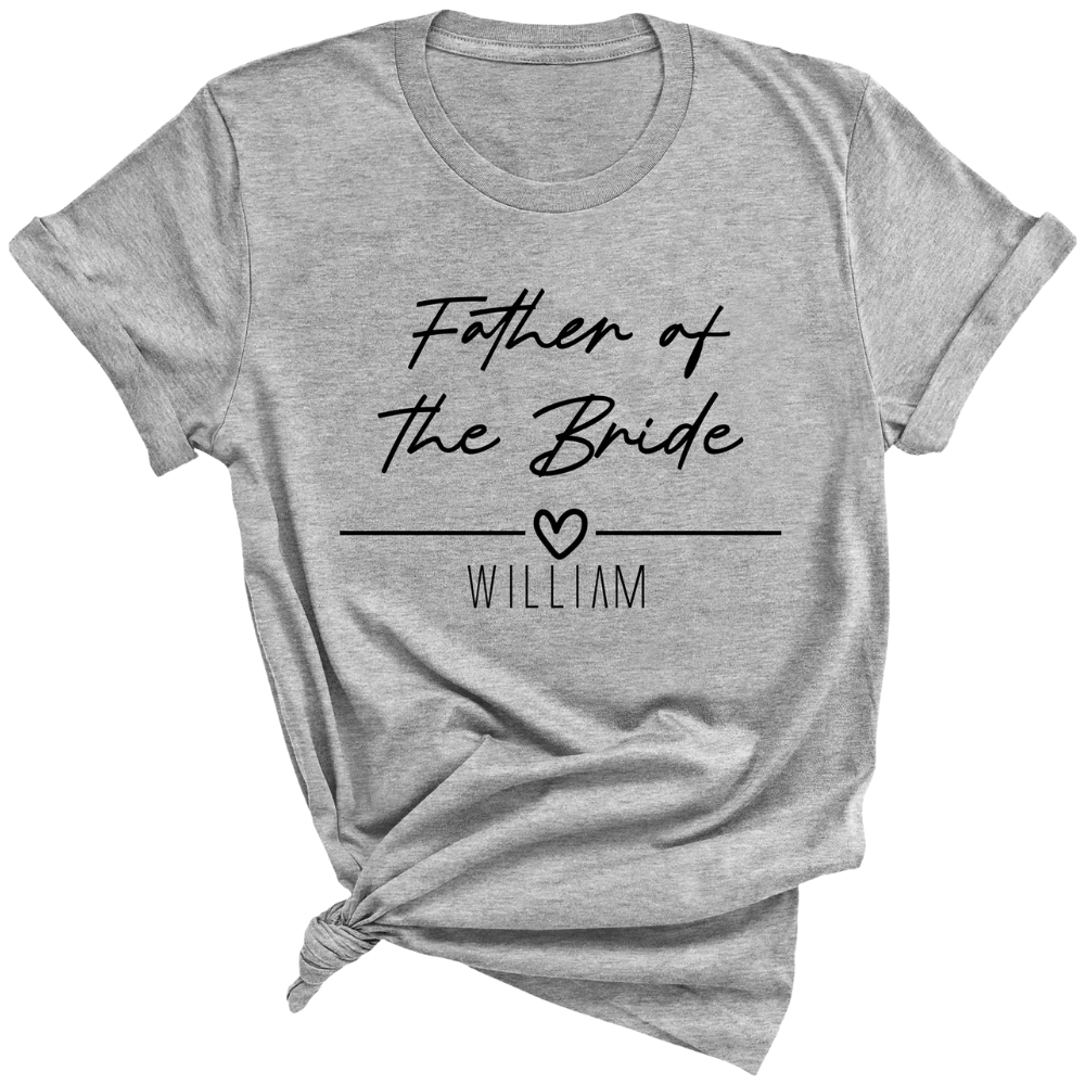 Custom Name Bridesmaid Mother Of The Bride Matching T Shirt, Custom Bridal Shower Party Matching Shirts ET1030