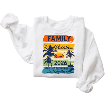 Family Vacation Making Memories Together Matching T Shirt, Custom Family Vacation Shirts ET1241