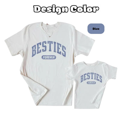 Bestie Forever Matching Mommy And Me Matching T Shirt, Mother And Dauther Family Matching Shirts ET0944