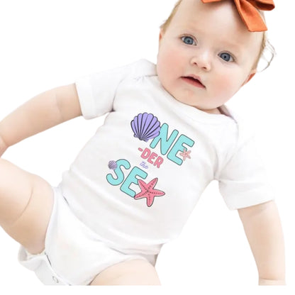 Oneder The Sea First Birthday Girl Matching Family T-Shirts, Sea 1st Birthday Family Matching Shirts ET0365