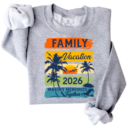 Family Vacation Making Memories Together Matching T Shirt, Custom Family Vacation Shirts ET1241