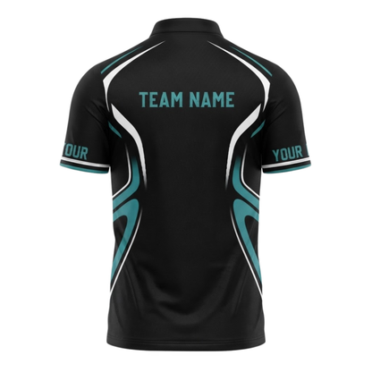 Custom Ball Crown Thunder Bowling Jersey For Men, Custom Team Bowling Shirt BZ0928