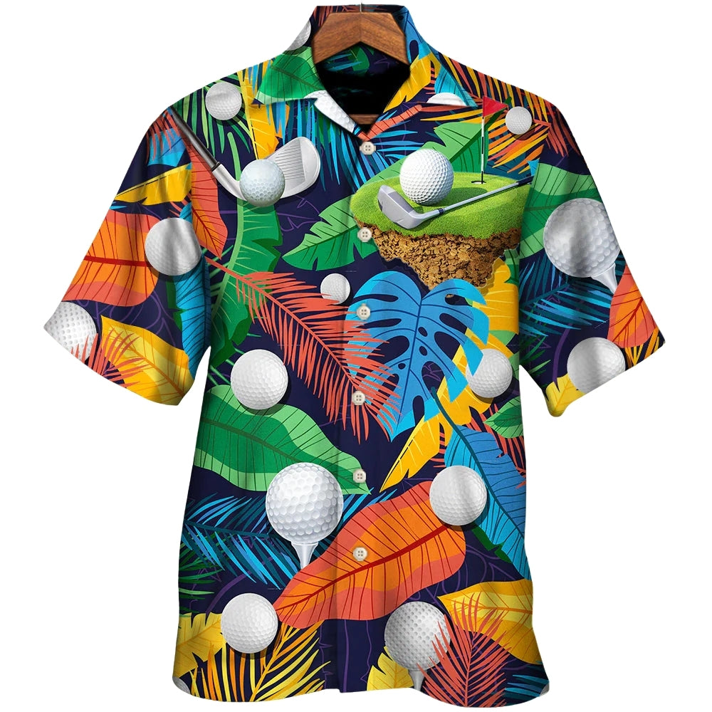 It Takes A Lot Of Golf Balls To The Way I Do Tropical Hawaiian Shirt, Funny Golf Hawaiian Shirt For Men Women HE0414