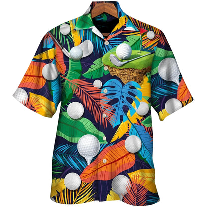 It Takes A Lot Of Golf Balls To The Way I Do Tropical Hawaiian Shirt, Funny Golf Hawaiian Shirt For Men Women HE0414